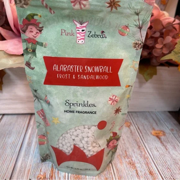 Pink Zebra Accents Pink Zebra Sprinkles Wax Melts Alabaster